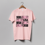 Blackpink - Jennie, lisa, rose, Jisoo T-Shirt (Pink)
