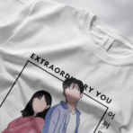Extraordinary You Kdrama - Eun Dan Oh and Haru Sticker (White)