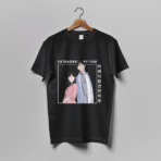 Extraordinary You Kdrama - Eun Dan Oh and Haru Sticker (black)