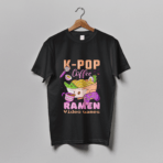 K-pop coffee ramen video games T-Shirt