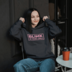 BPINK in your area Hoodie (Black)