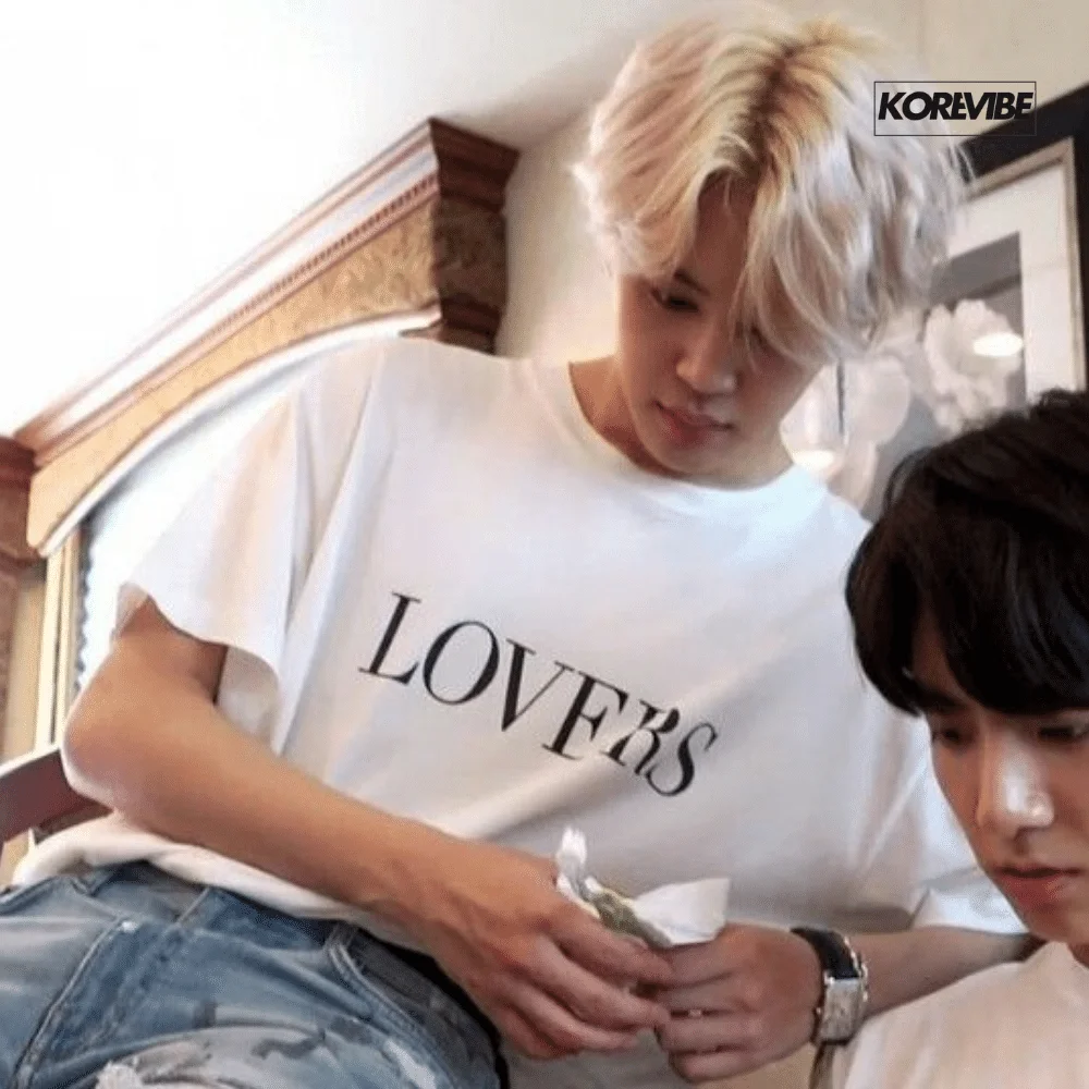 BTS Jimin Lovers Unisex T-shirt - KoreVibe