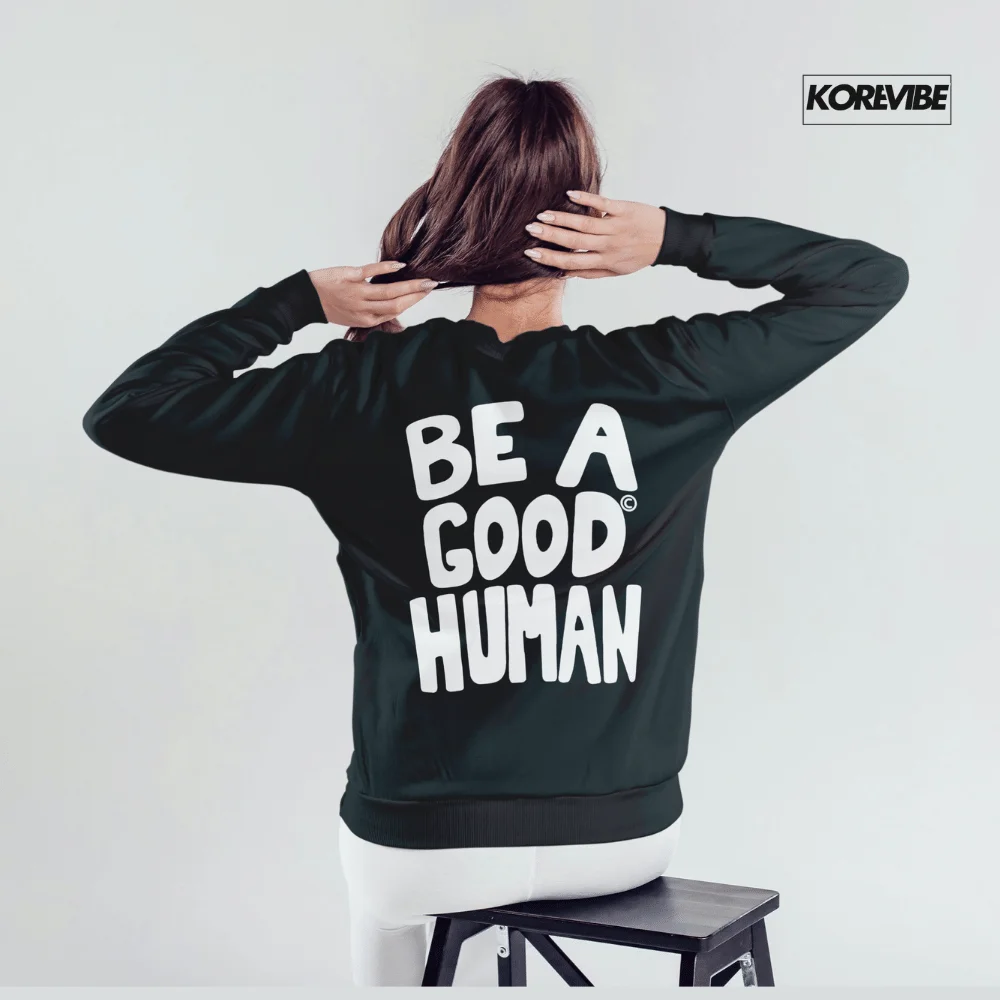Jimin 'Be a Good Human' Sweatshirt