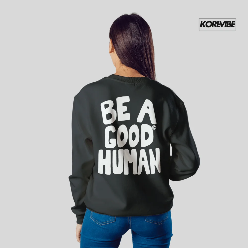 Jimin Be a Good Human Unisex Sweatshirt