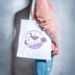 Shine, dream, smile - Mikrokosmos Tote Bag
