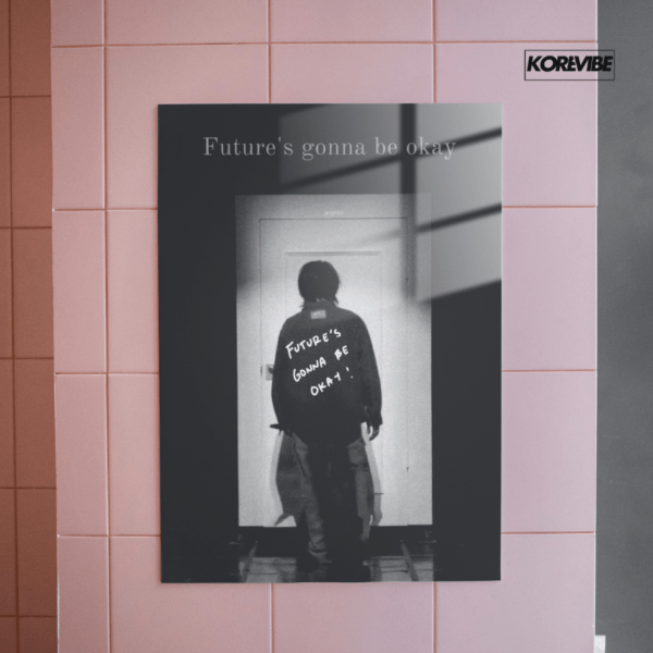 BTS Suga - Future's Gonna Be Okay Acrylic Poster