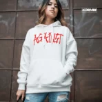 BTS - Taehyung 'V' Against Hoodie