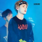 BTS - Taehyung 'V' Against Hoodie