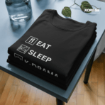 Eat Sleep K-drama Repeat Unisex T-shirt
