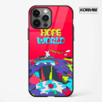 Hope World iPhone Glass Case