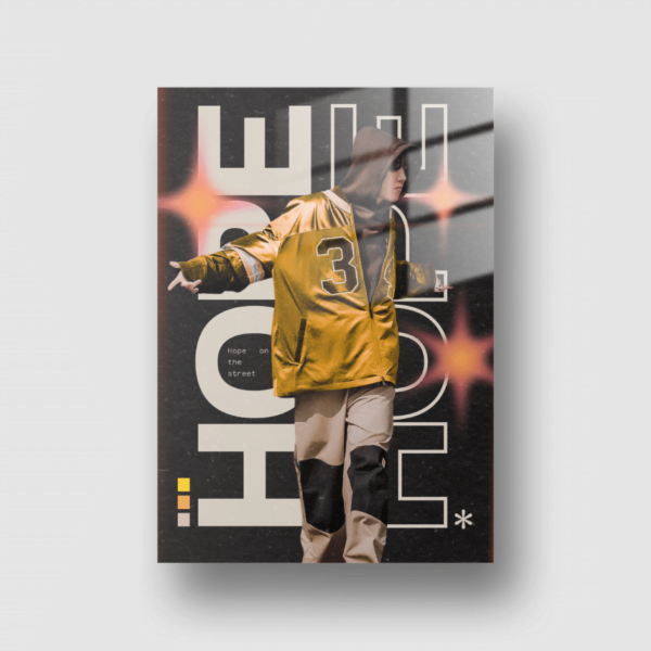 J-Hope: Hope on the Street Acrylic Poster