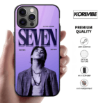 Jungkook Seven iPhone Glass Case