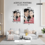 Queen of Tears Korean Drama Acrylic Poster