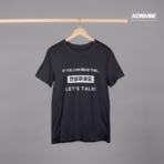 if you CAN READ THIS 안녕하세요 LET'S TALK Unisex t-shirt