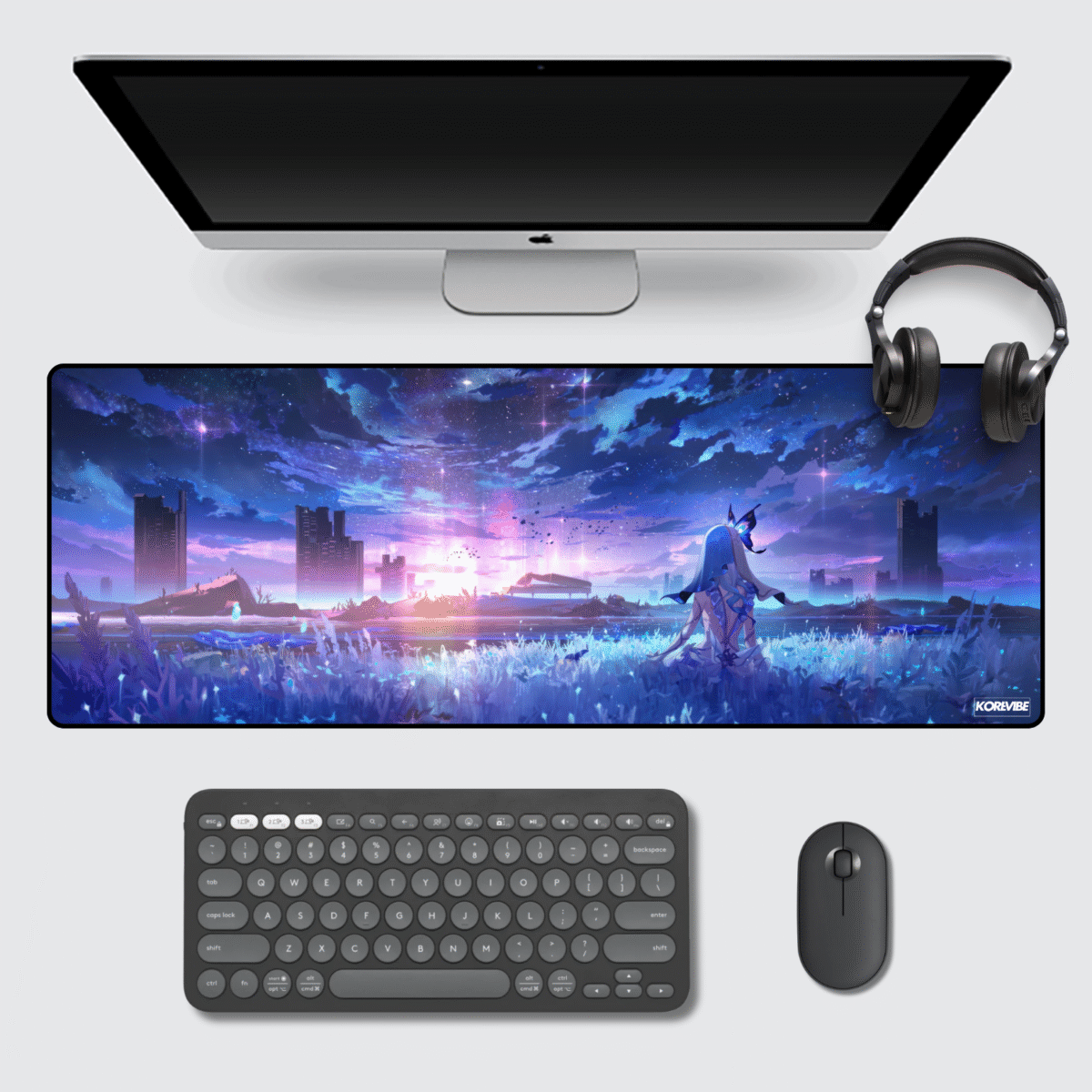 Wuthering Waves Shorekeeper Gaming Mouse Pad 80x30