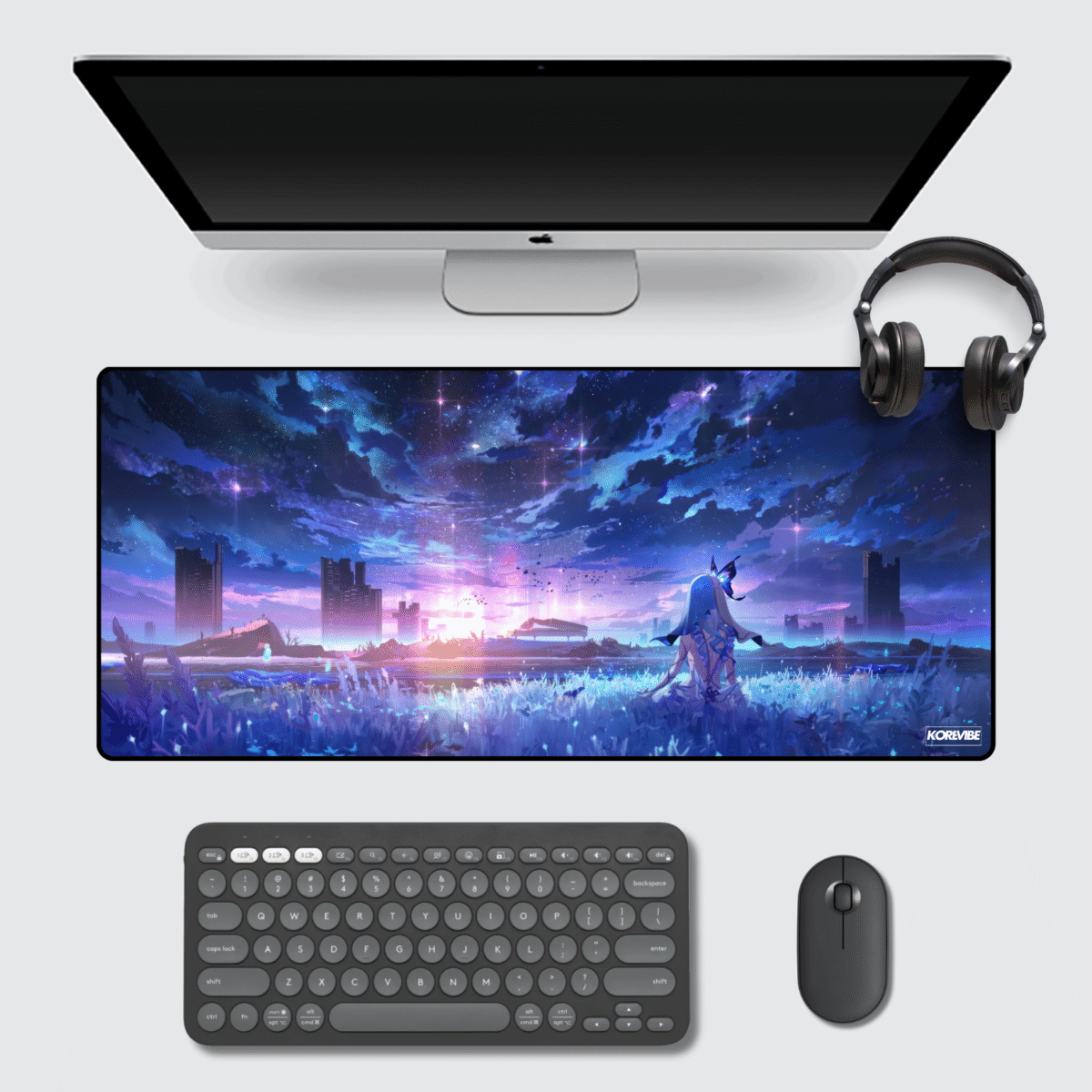 Wuthering Waves Shorekeeper Gaming Mouse Pad 90x42