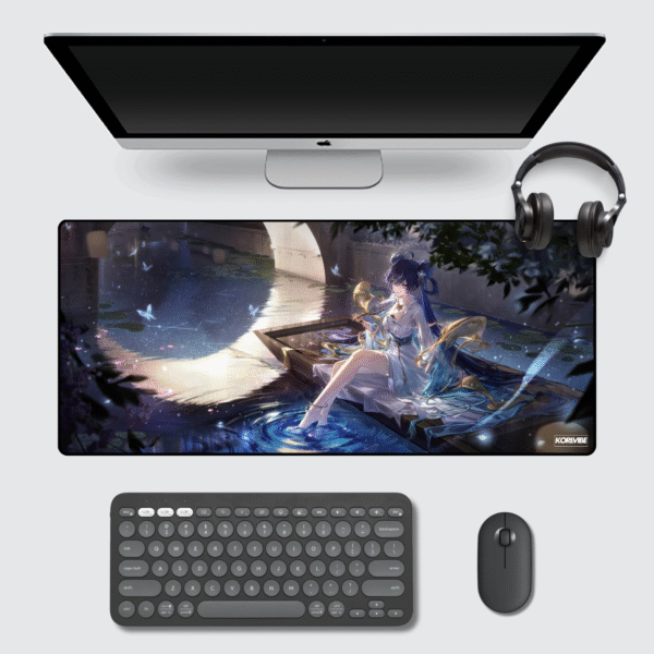 Wuthering Waves Iuno Gaming Mouse Pad 90x42