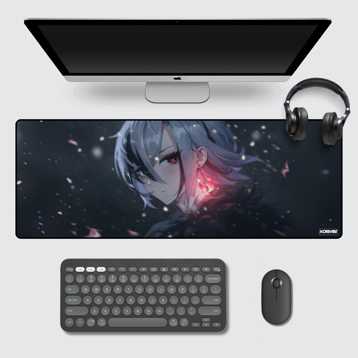 Arlecchino Genshin Impact Gaming Mouse Pad 31.5 × 13 inches (80 × 33 cm)