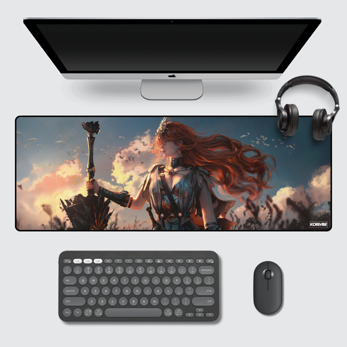 Augusta WUWA Gaming Mouse Pad 31.5 × 13 inches (80 × 33 cm)