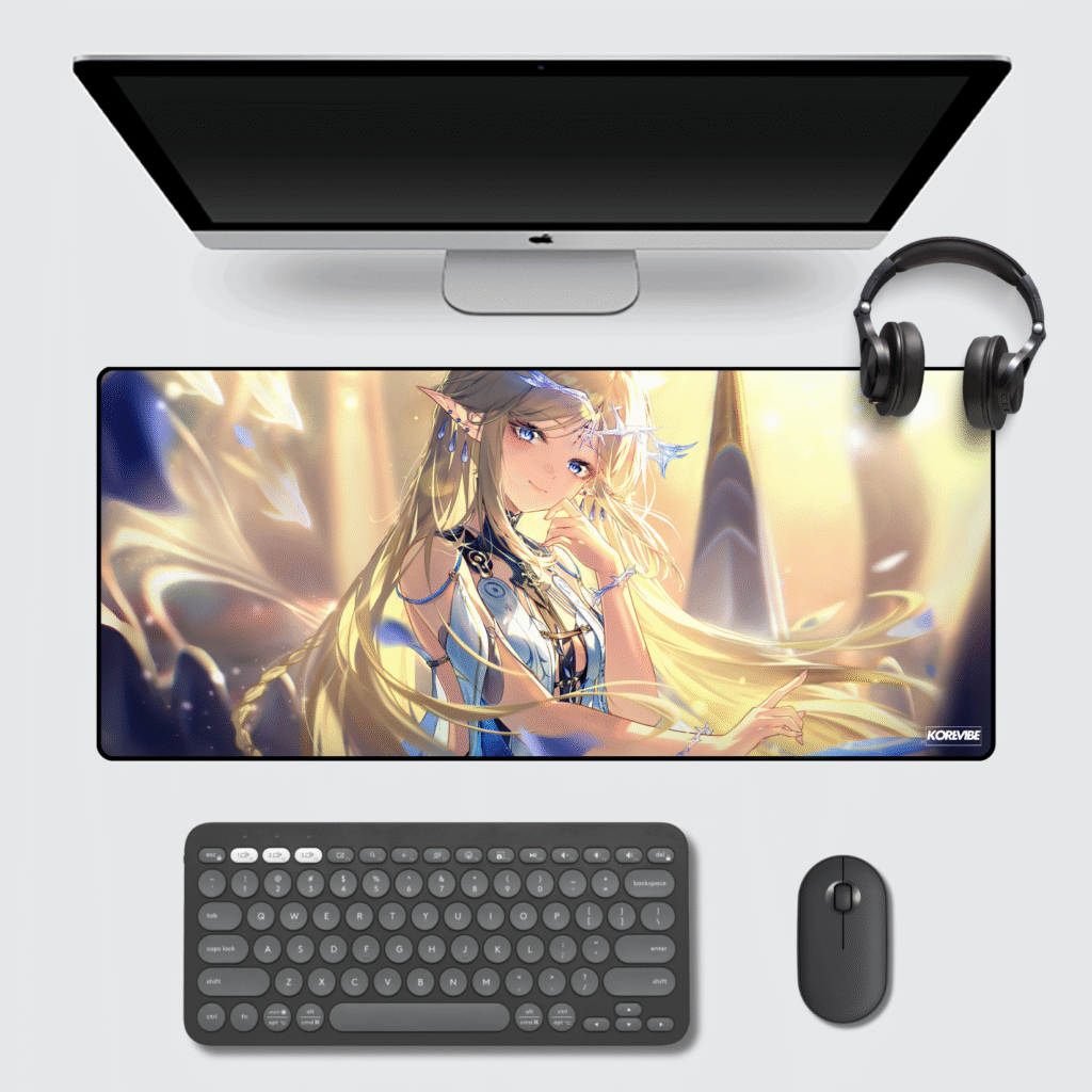 Cartethyia WUWA Gaming Mouse Pad 23.6 × 11.8 inches (60 × 30 cm)