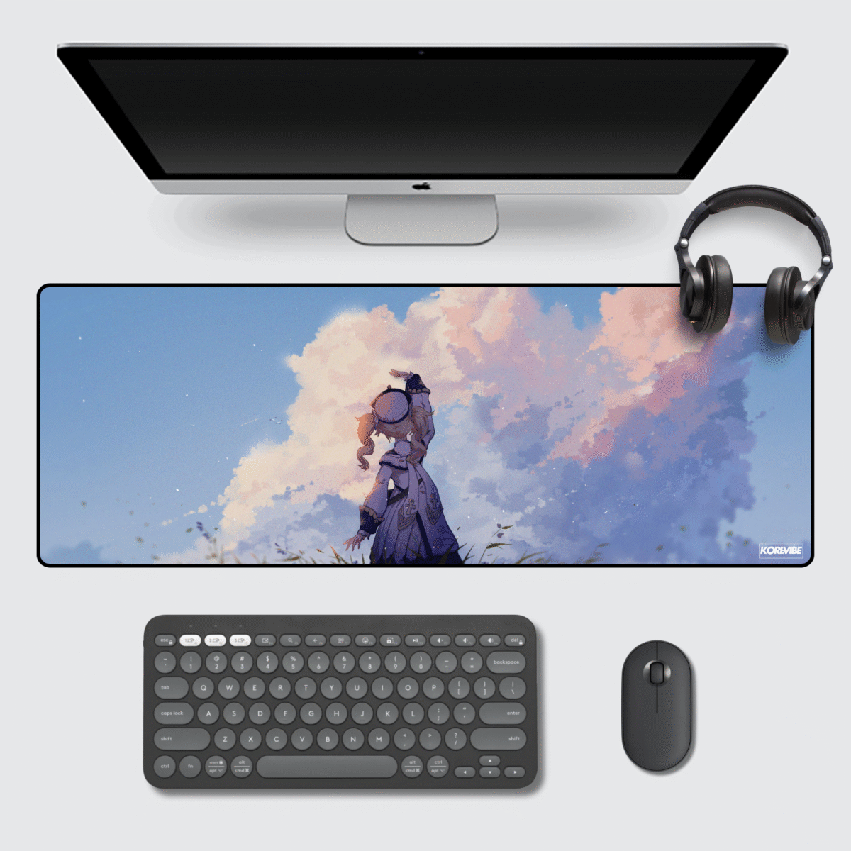 Genshin Impact Barbara Gaming Mouse Pad 80x30