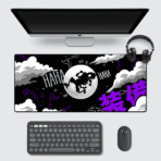 Luffy Gear 5 Mouse Pad 60×30 cm – anime extended desk mat featuring Monkey D. Luffy Gear 5 artwork.