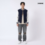 Reborn Rich Varsity Jacket Unisex 1