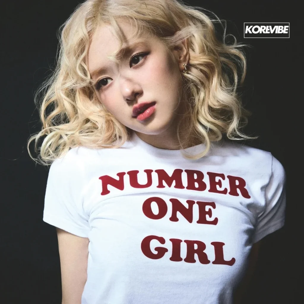 Rosé Number One Girl Crop Top _ BLACKPINK Rosé Inspired