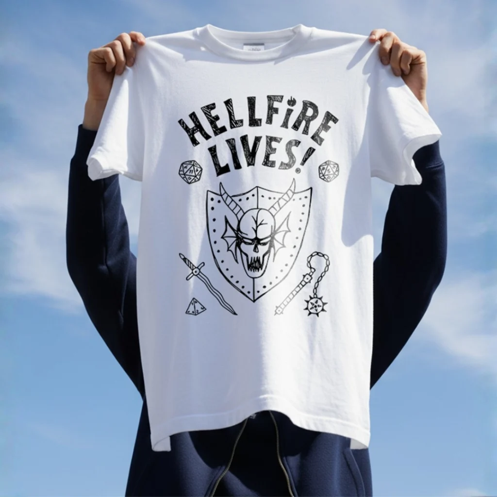 Stranger Things Hellfire Lives Unisex T-Shirt